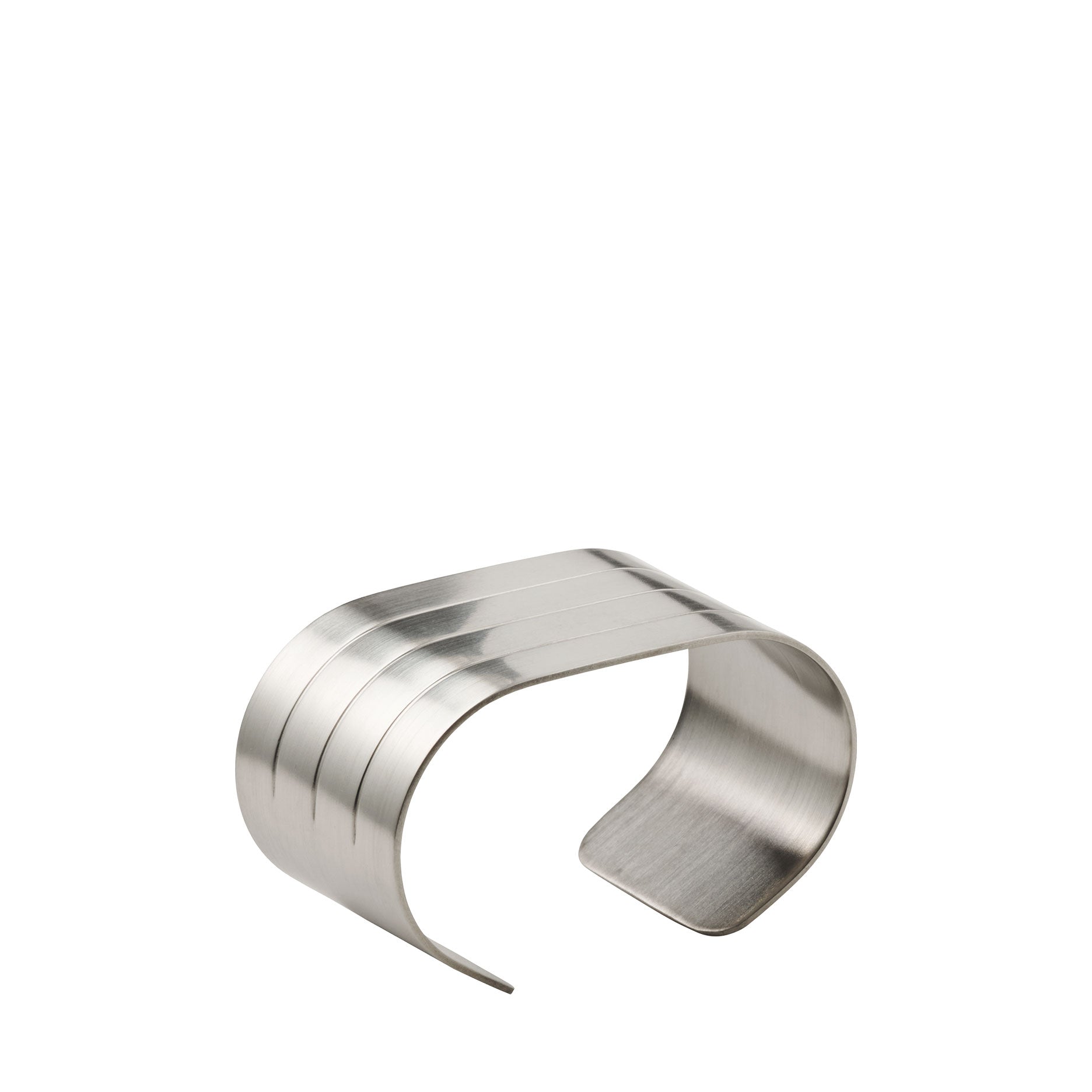 RAW Serviettenringe 4er-Set Mattstahl